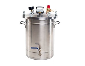 Автоклав Булат - лучший аппарат для приготовления тушенки! Автоклав Булат вид спереди